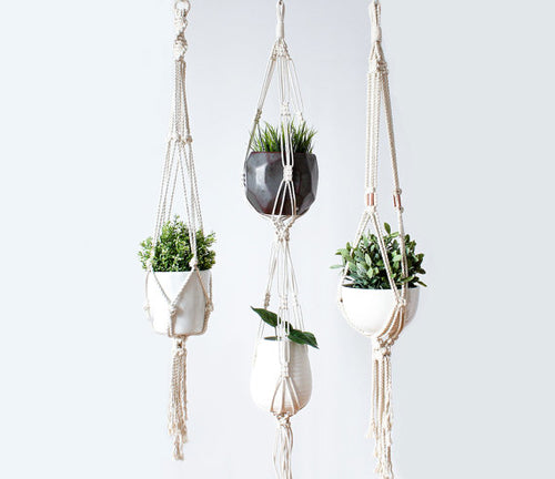 Hanging Garden Macramé Holder