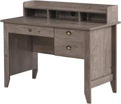 Compact Desk with Drawer &amp; Storage Hutch